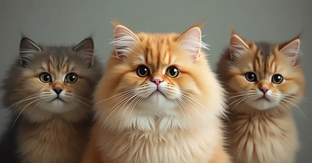 أنواع قطط الشيرازي